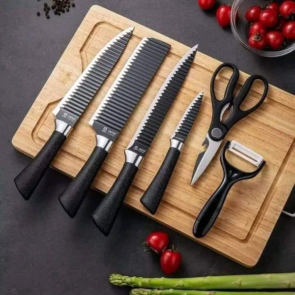 ASAKH JAPAN brand 6pcs knife set - Image 2