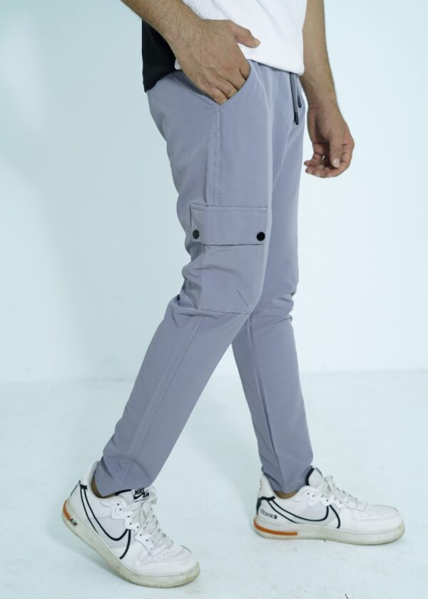 Summer China Dube Fabric Cargo Trousers - Image 7